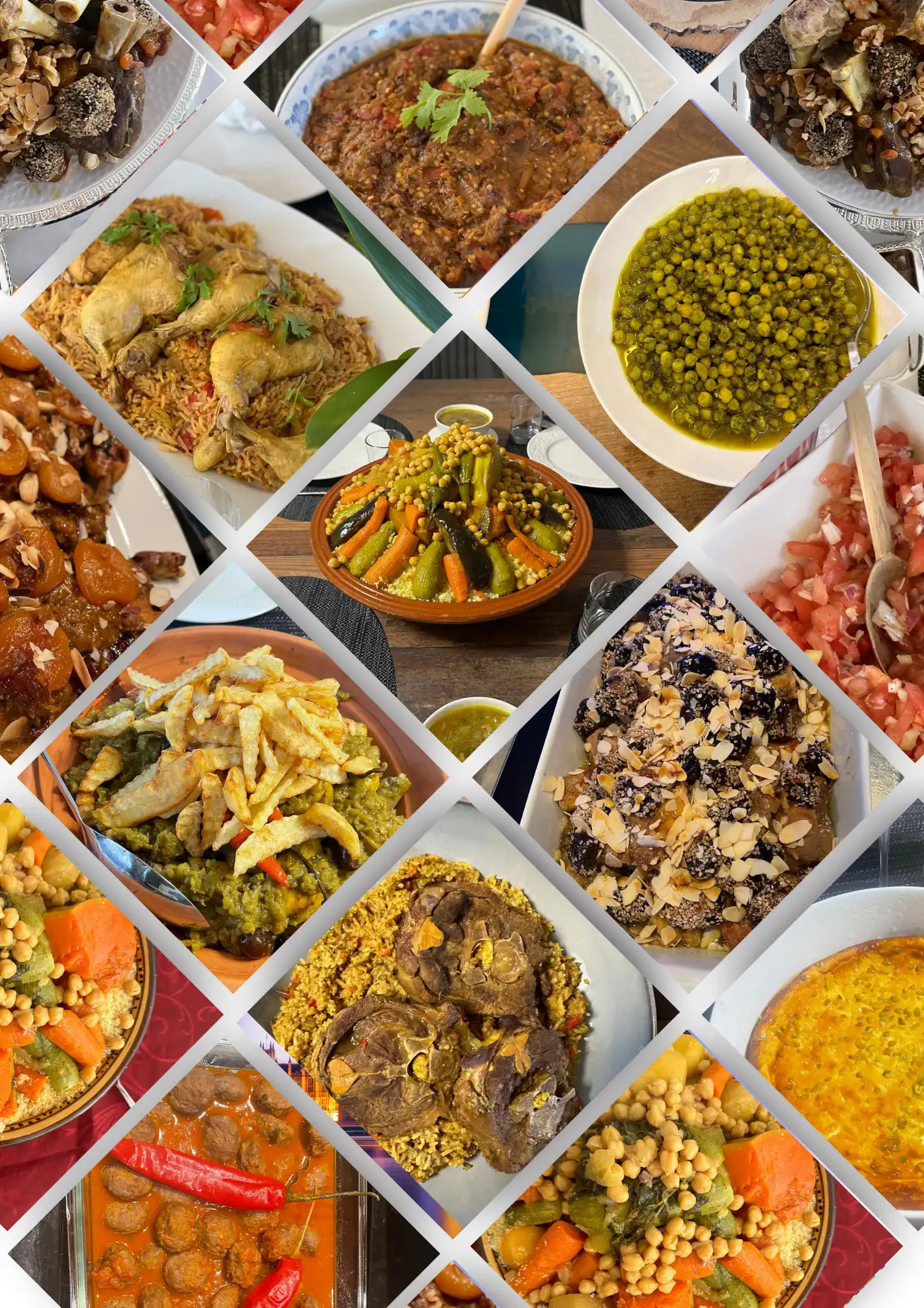 our delicious Moroccan dishes